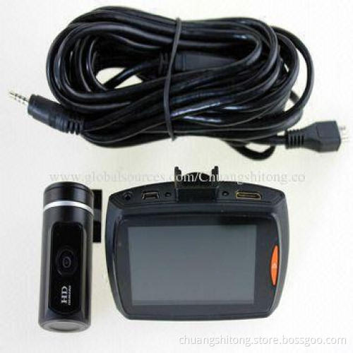 GPS Logger Car DVR with Dual Lens, 1080P Full HD, New Model